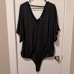 Women’s Vero Moda Curve Bodysuit 2X Black
